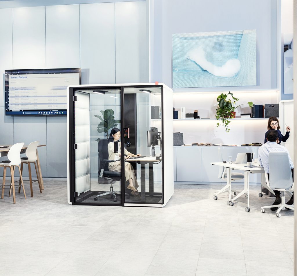 Hushfree Work is a better space to get work done.