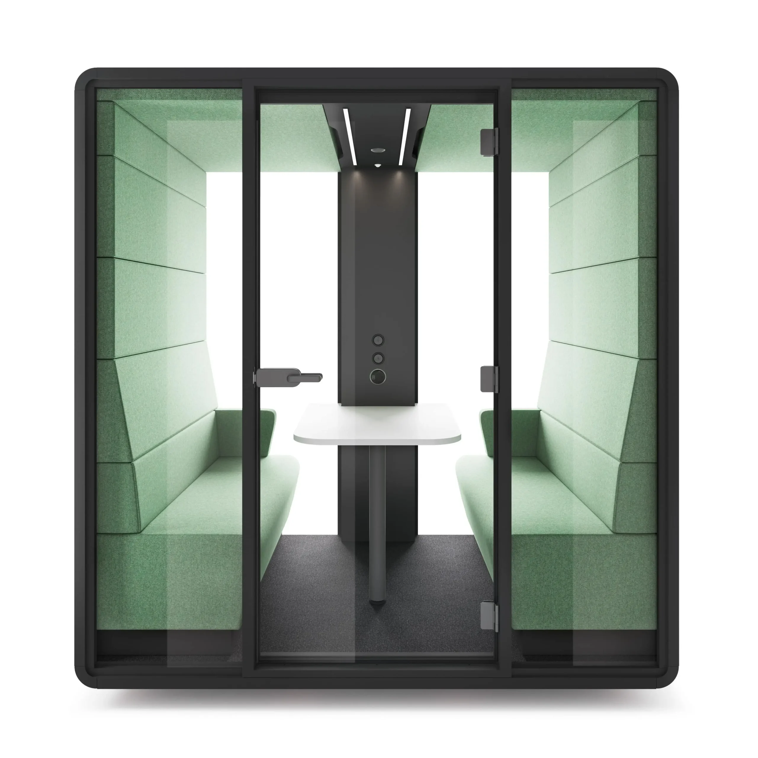 Conference Brochure.pdf ᑕ ᑐ Hushmeet S - small two-person office meeting pod, soundproof ...
